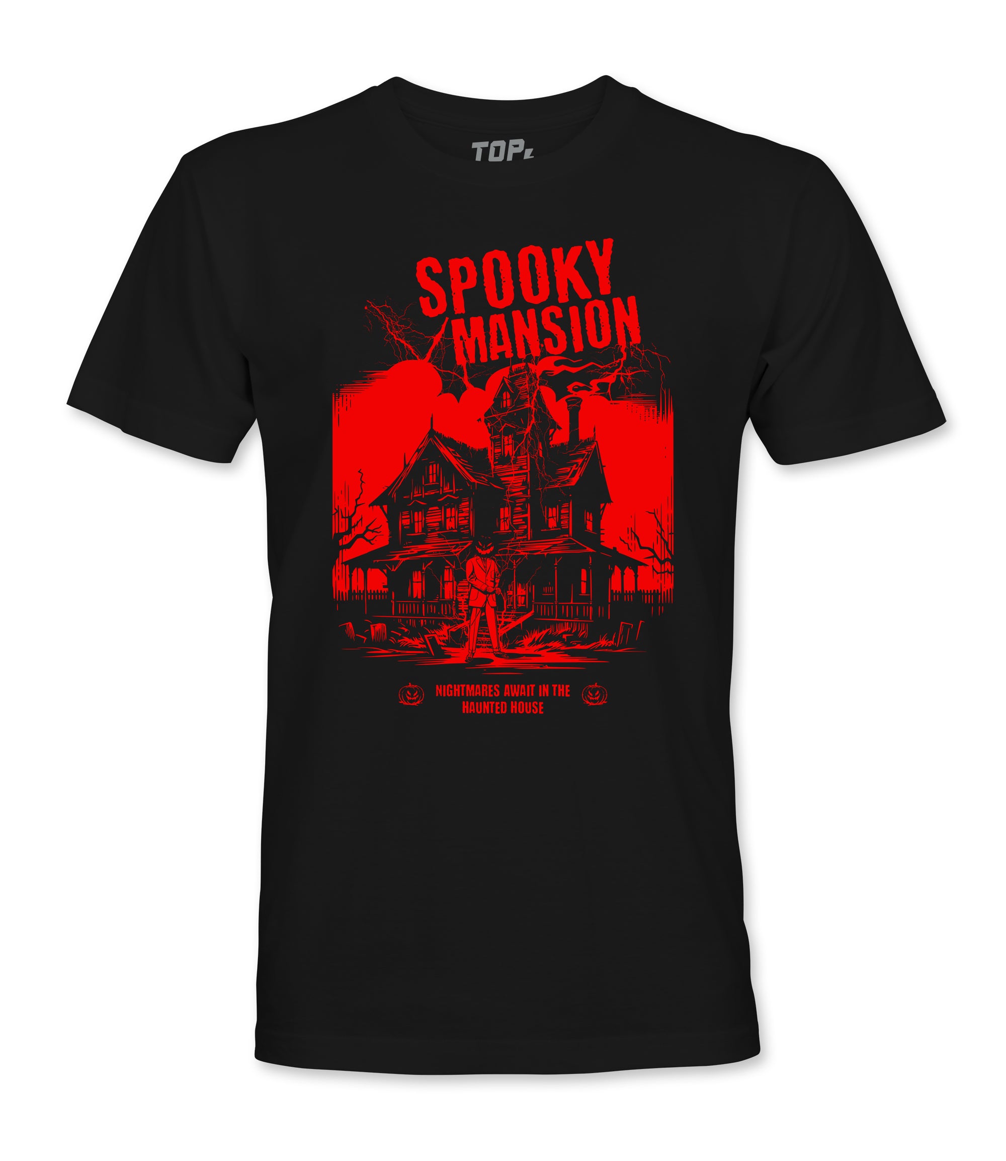 Spooky Mansion T Shirt