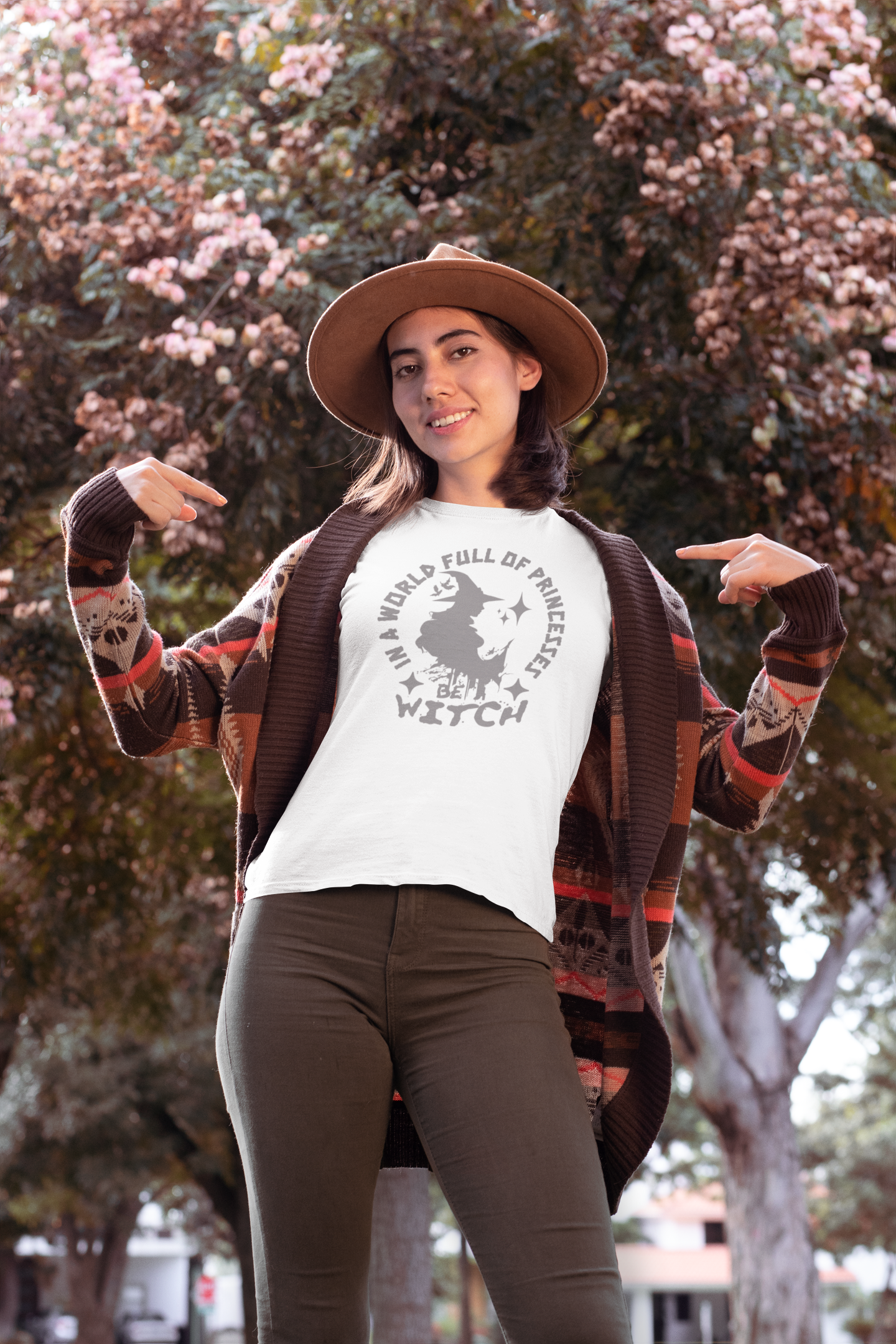 "In A World Full Of Princesses Be A Witch Tee